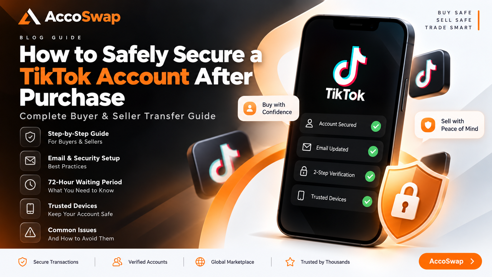 How to Safely Secure a TikTok Account After Purchase: Buyer & Seller Transfer Guide