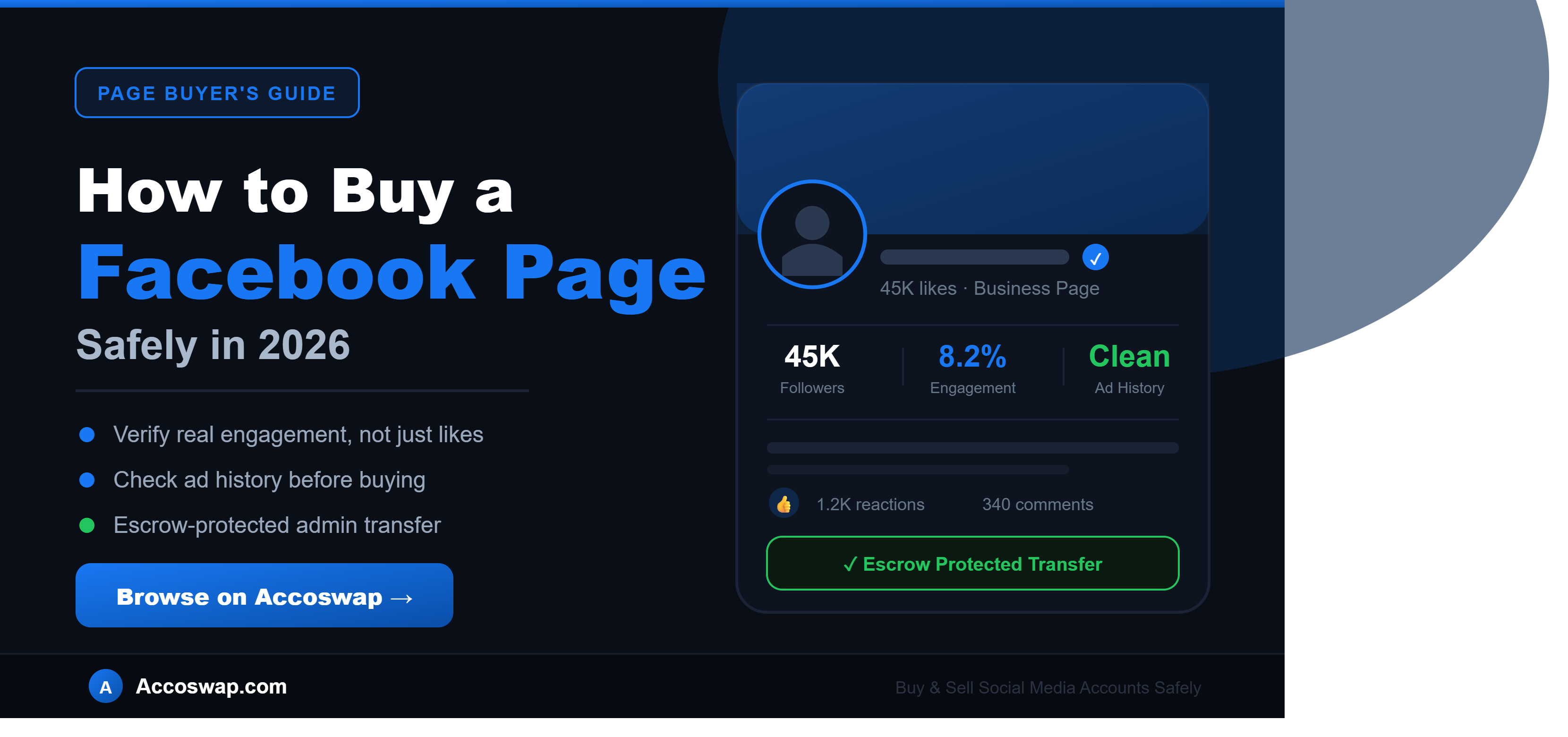 How to Buy a Facebook Page Safely in 2026 — Complete Guide