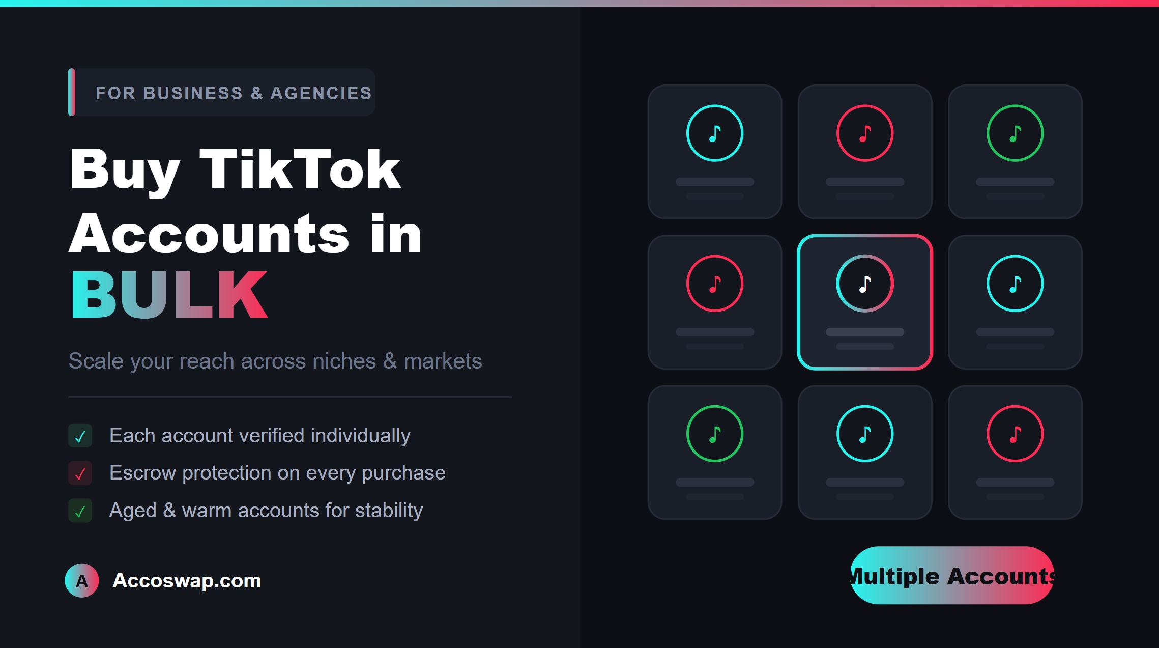 Buy TikTok Accounts in Bulk — Complete Guide for Businesses & Agencies 2026